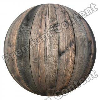 PBR Texture of Wood Planks 4K